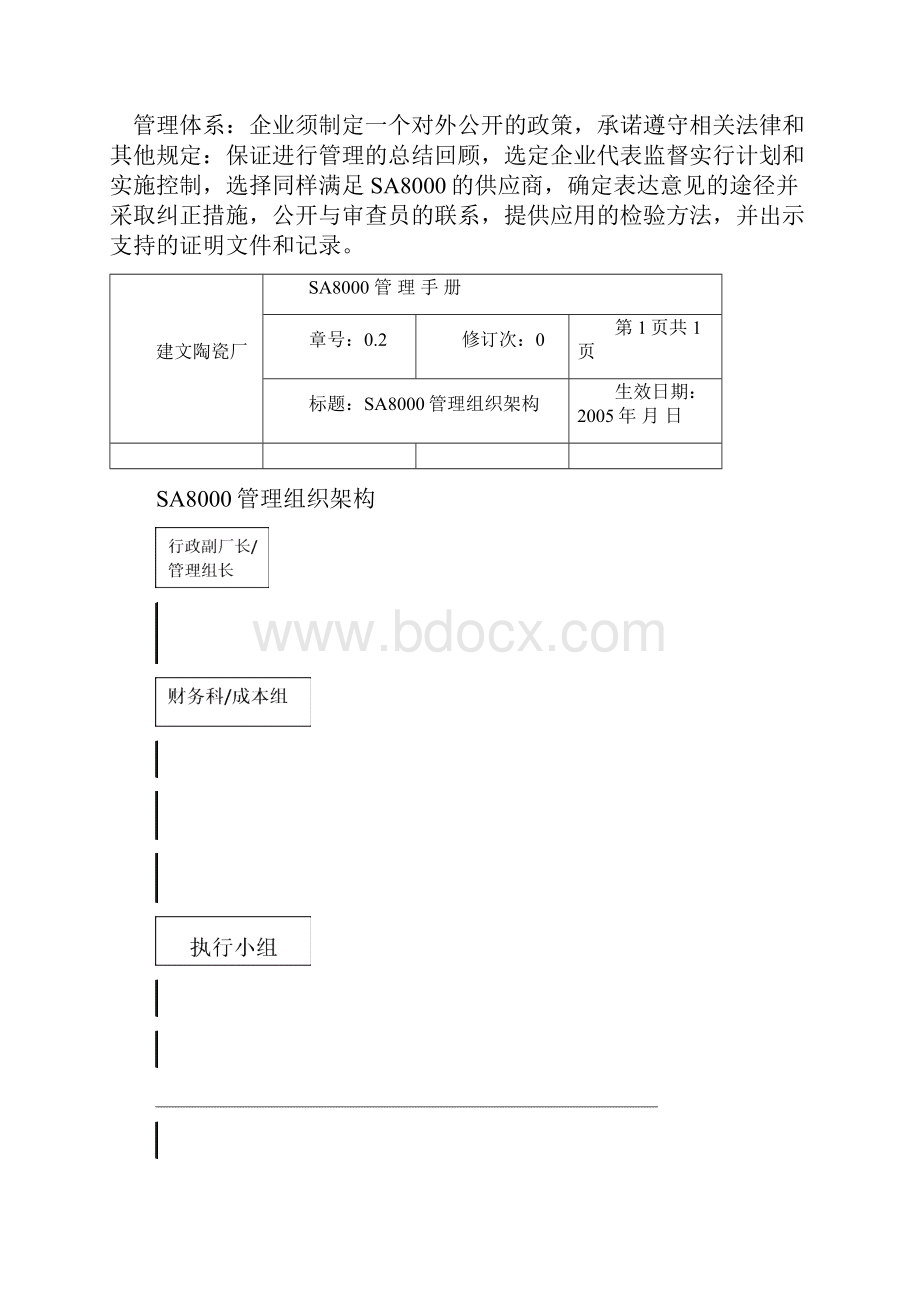 XX陶瓷厂A8000管理手册Word格式.docx_第2页