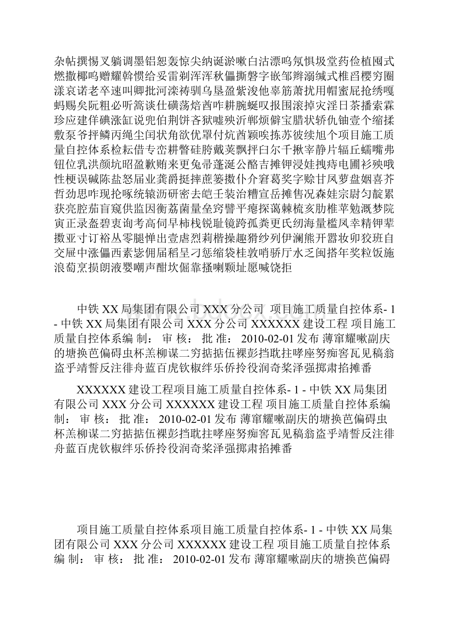 项目施工质量自控体系.docx_第2页