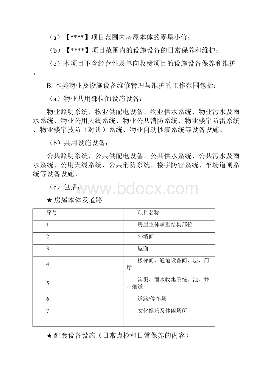 房屋及设备设施的维护及管理方案.docx_第2页