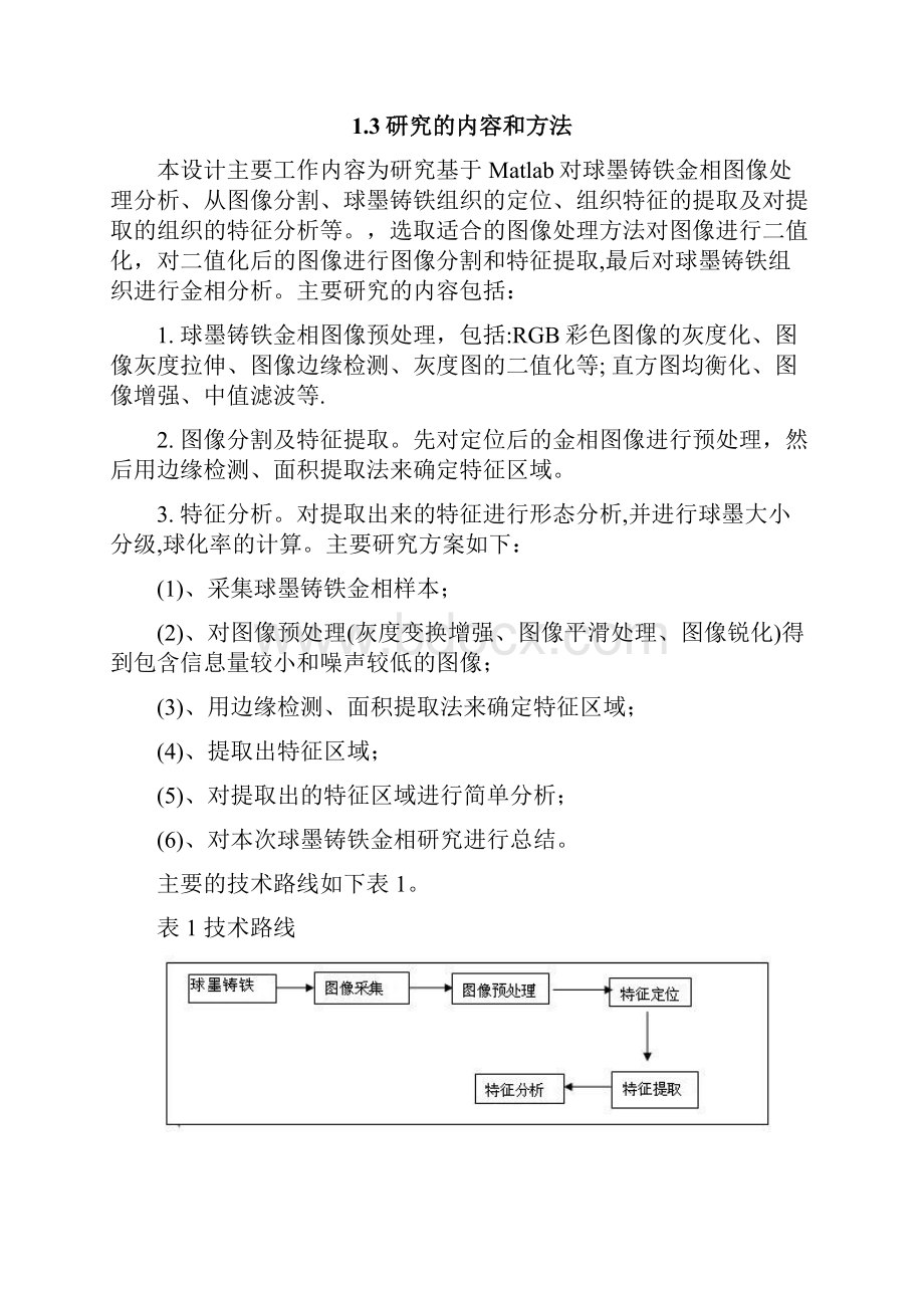 基于matlab的球墨铸铁金相图像处理分析毕设论文.docx_第3页