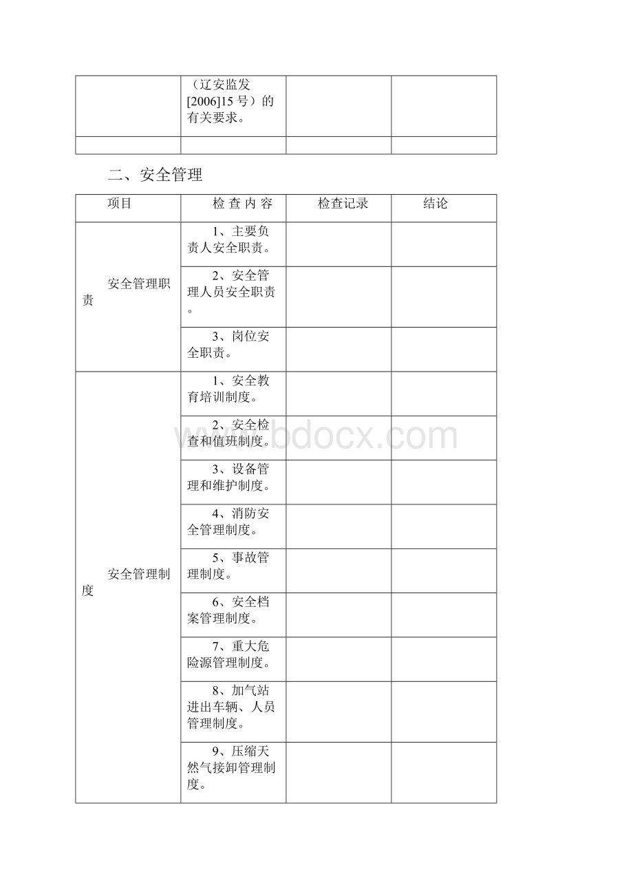 压缩天然气加气站检查表.docx_第2页