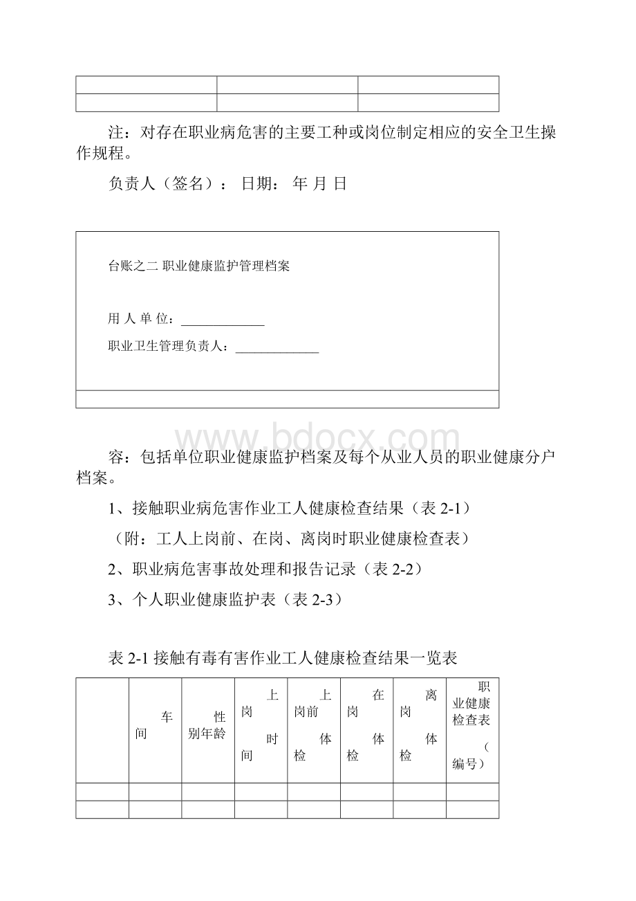 职业健康管理七大台账.docx_第3页