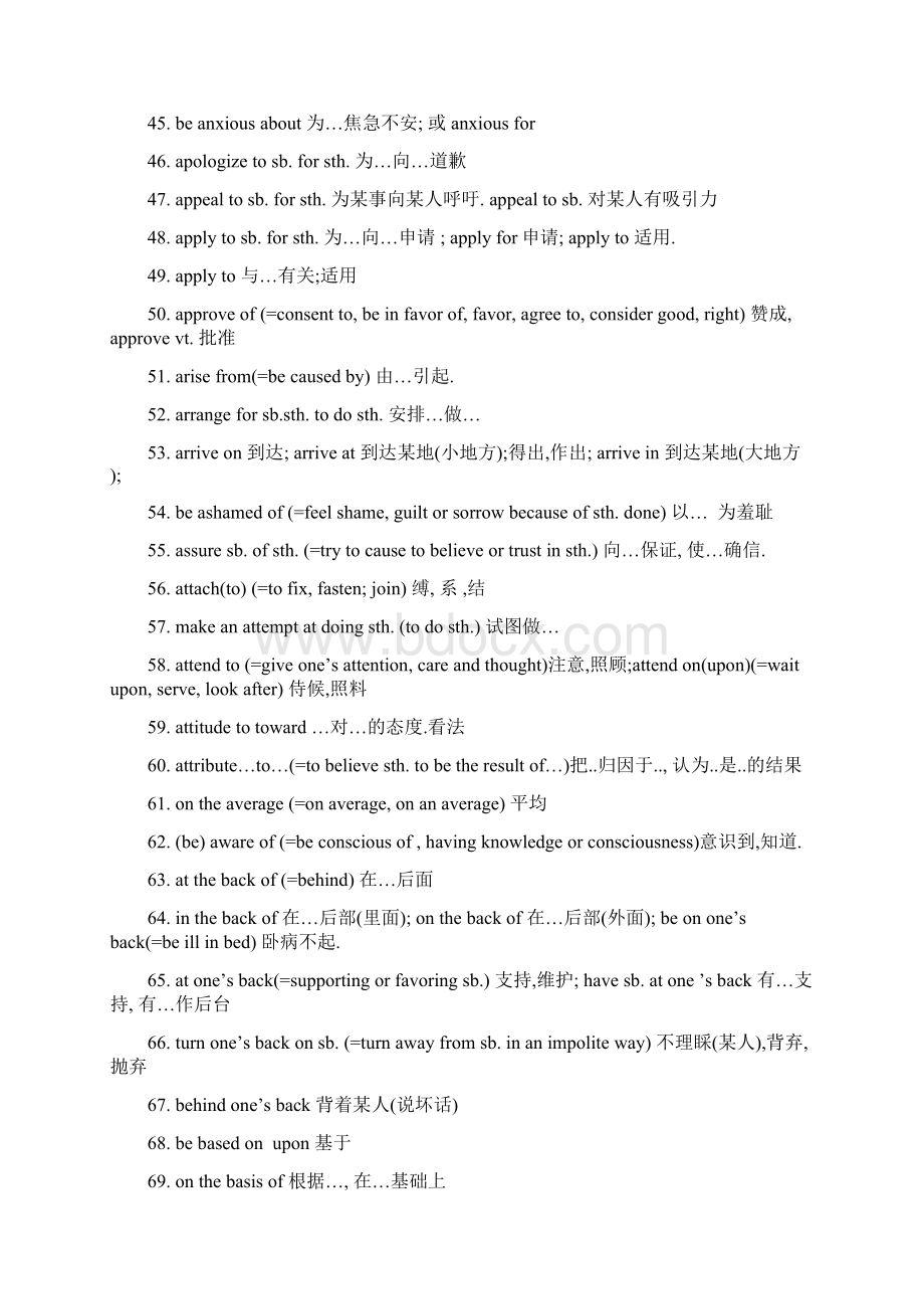 236条高频词组笔记和200条口语.docx_第3页