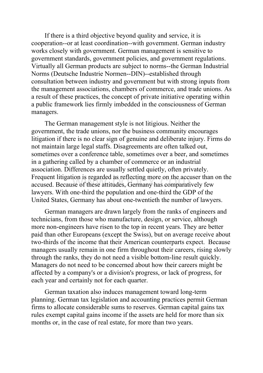 Culture of German ManagementWord格式.docx_第2页