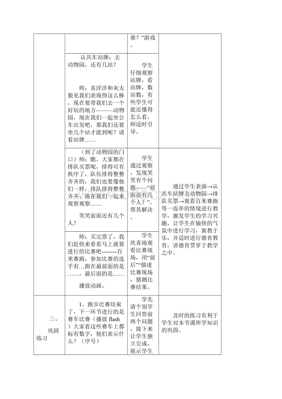 小学数学教学设计与反思模板.docx_第3页