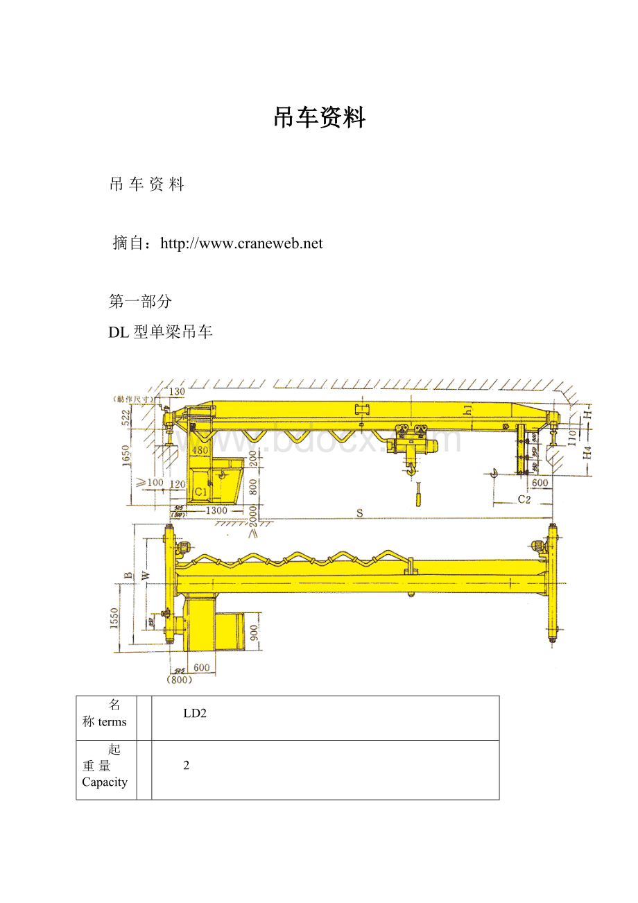 吊车资料.docx_第1页