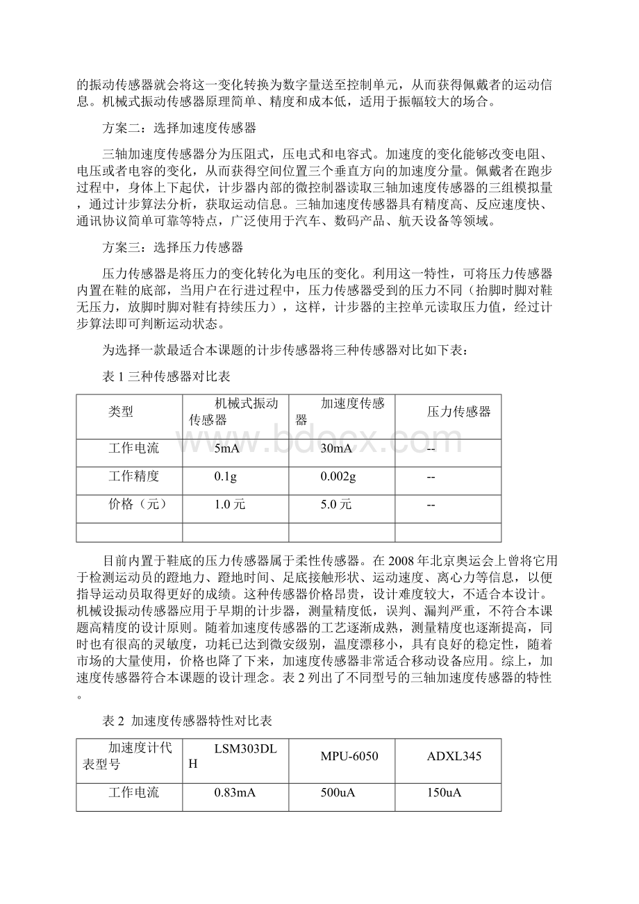 基于加速度传感器ADXL345的计步器设计.docx_第3页