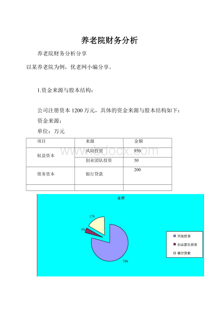 养老院财务分析Word文件下载.docx