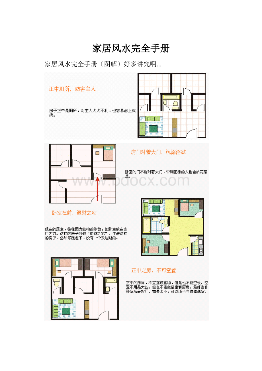 家居风水完全手册.docx