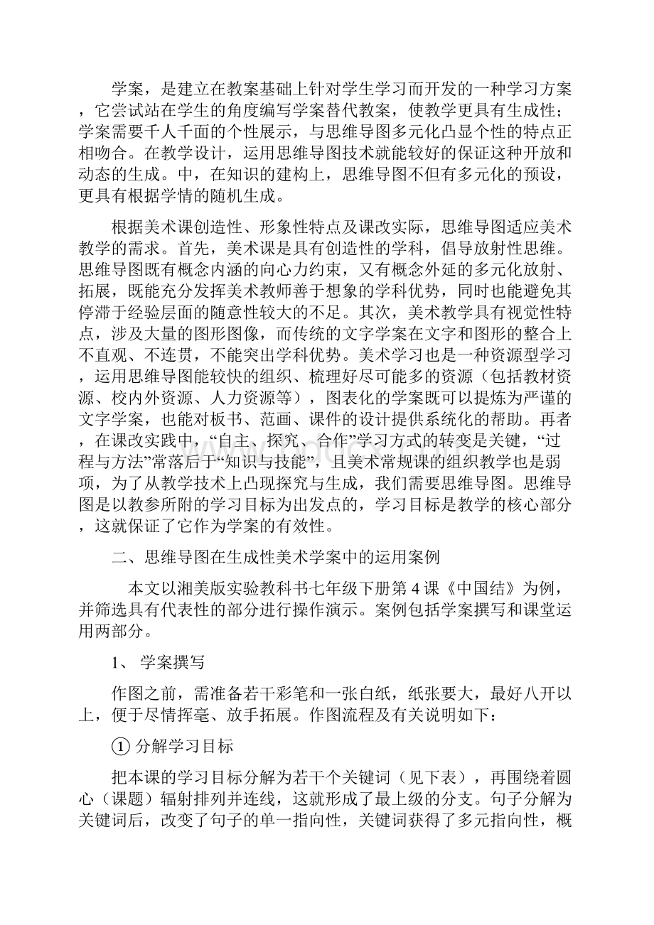 美术教案思维导图.docx_第2页