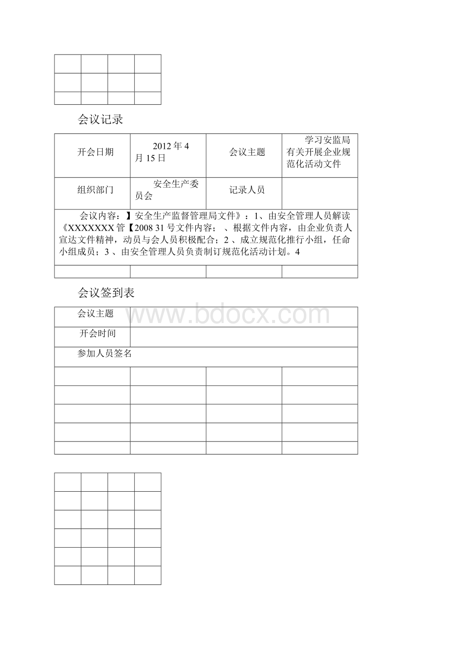 全安全生产会议记录.docx_第2页