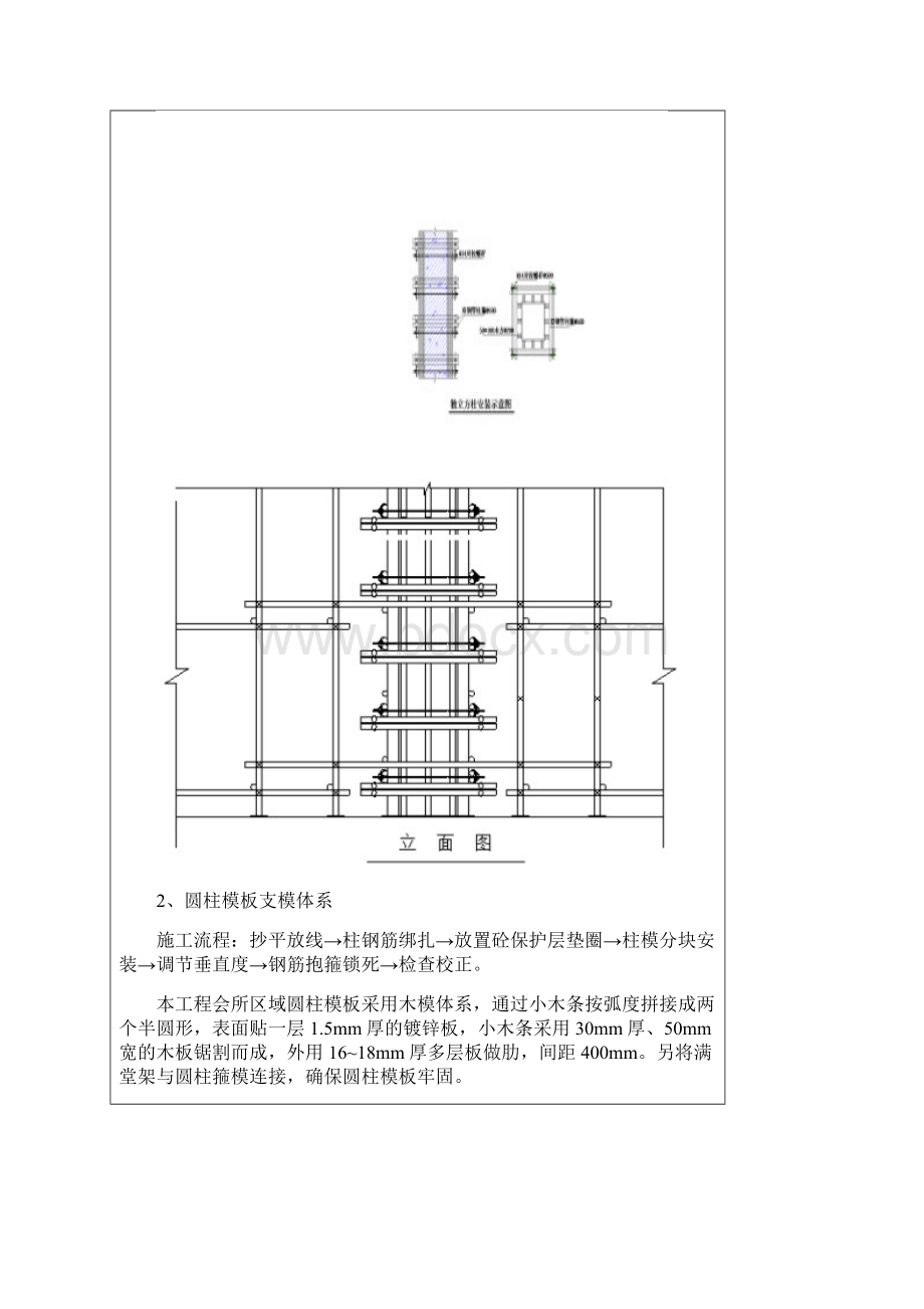 高大模板安全专项施工方案技术交底1Word格式.docx_第2页