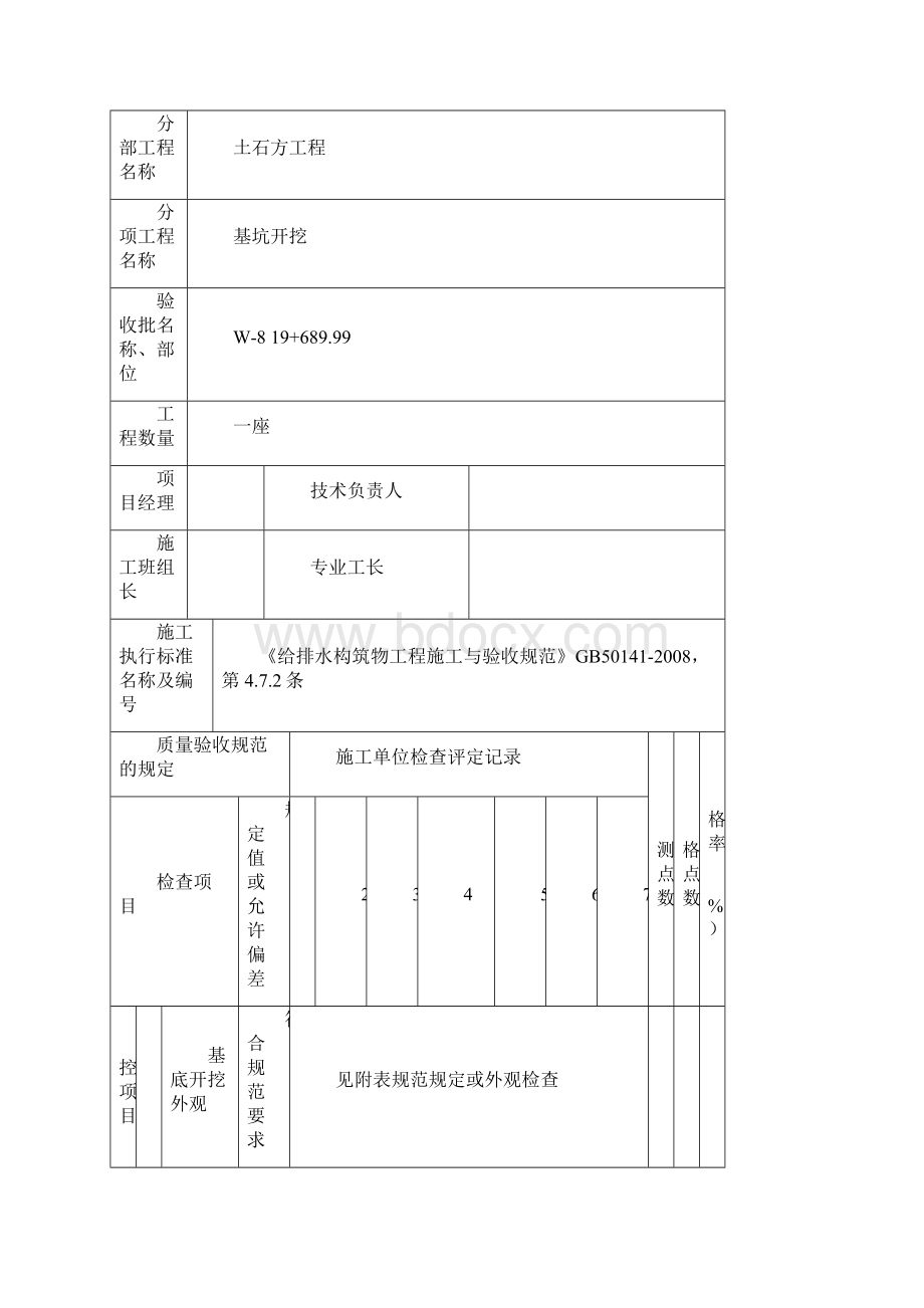 沉井工程检验批全套.docx_第2页