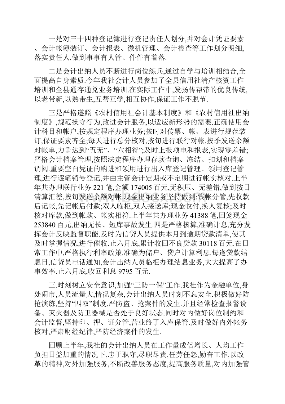 会计出纳个人工作总结多篇.docx_第2页