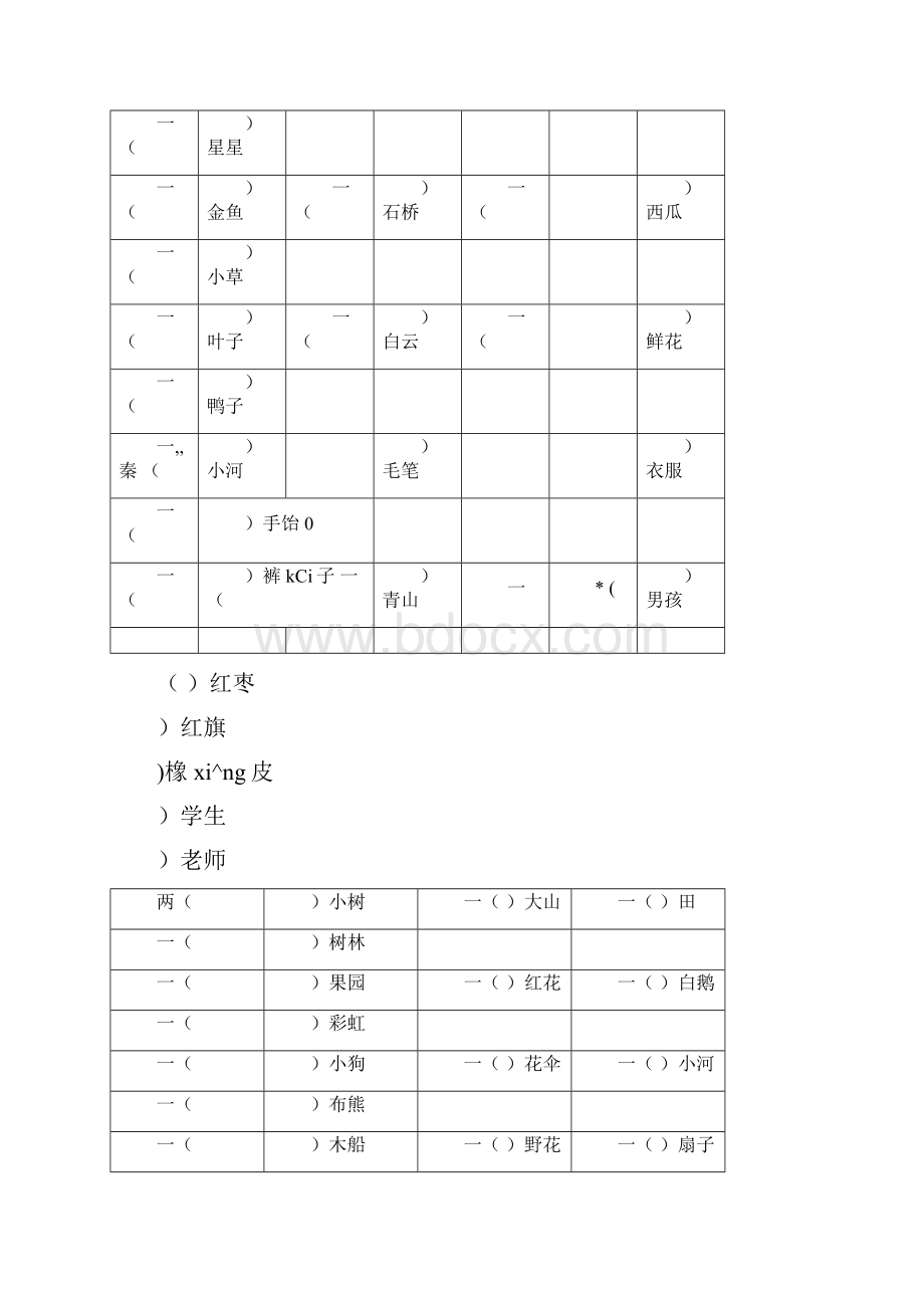 部编版一年级语文上册全册课本知识点考点详解Word文件下载.docx_第3页