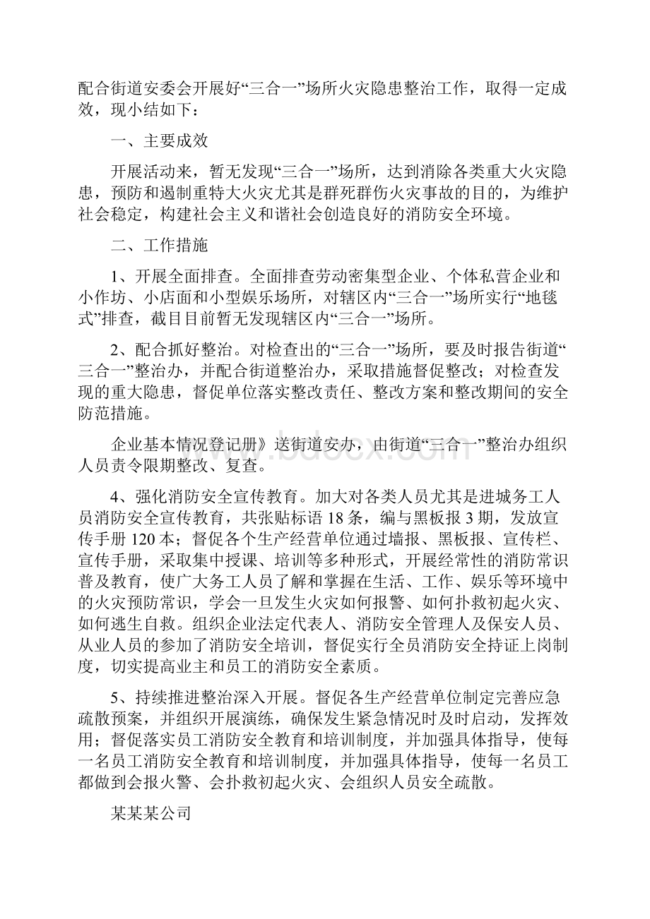 三合一场所专项整治工作总结范文.docx_第3页