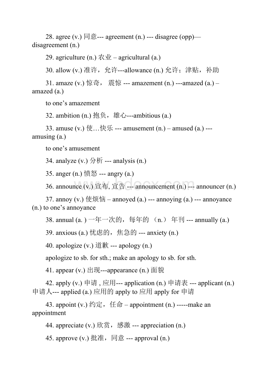 高中 高考 英语单词词性词形转换.docx_第3页