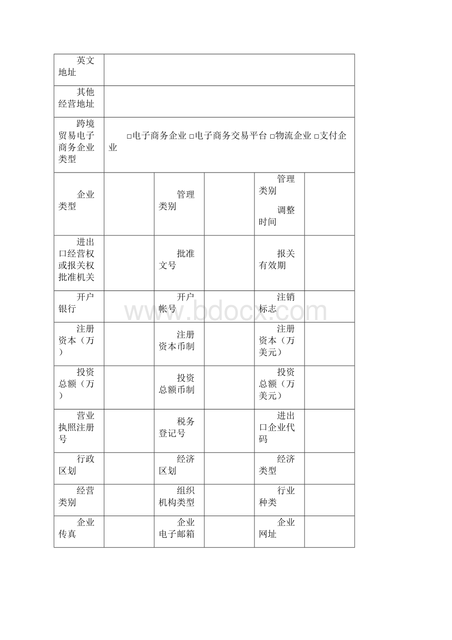 报关单位注册信息报告.docx_第2页