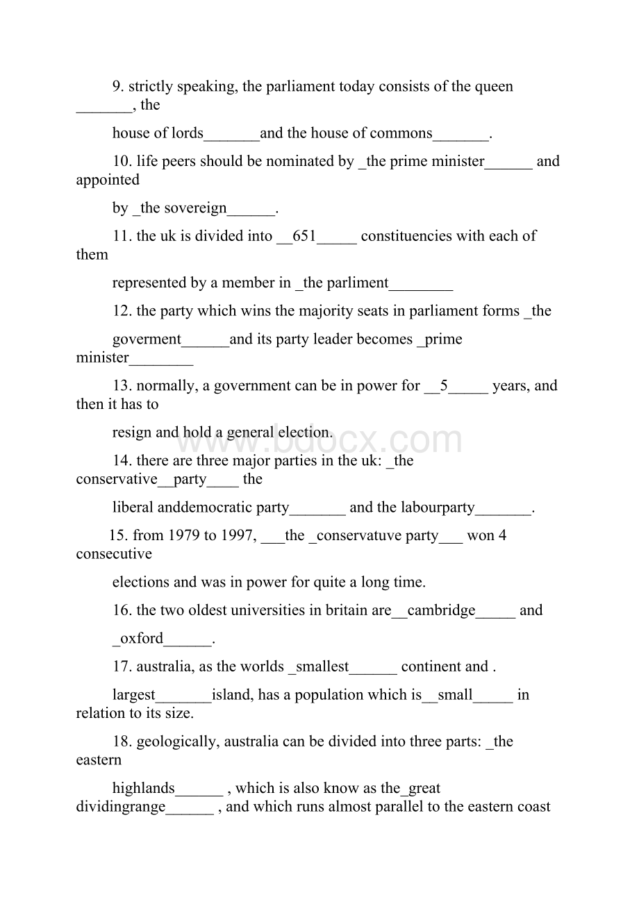 英语国家概况课后答案.docx_第2页