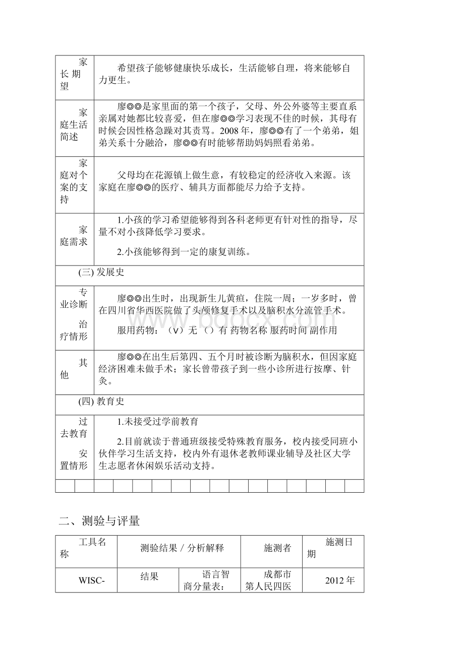 个别化教育计划实例.docx_第2页