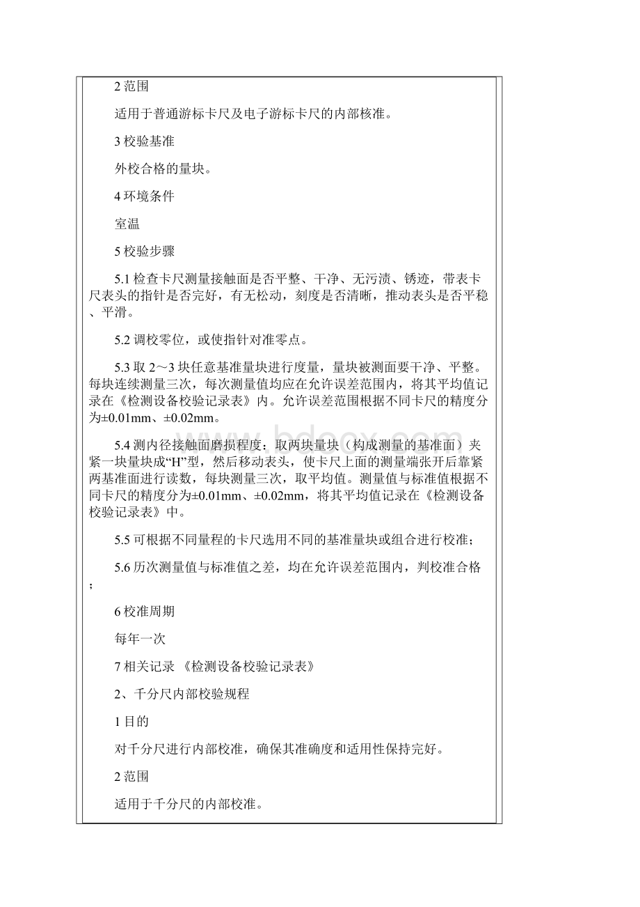 计量器具自校规程文件最终版Word格式.docx_第2页