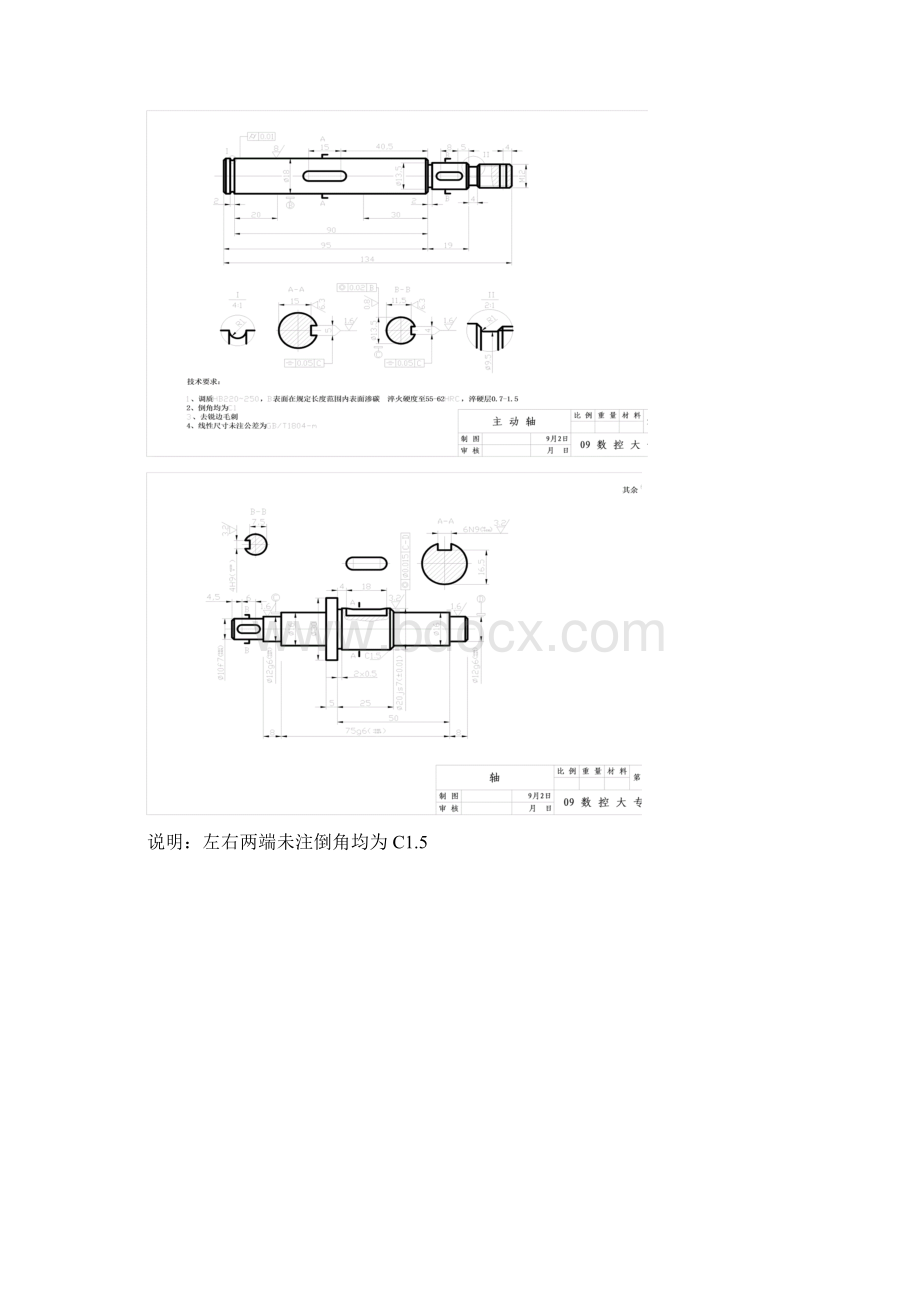 《AUTOCAD机械制图零件图集》轴类零件部分001050.docx_第2页