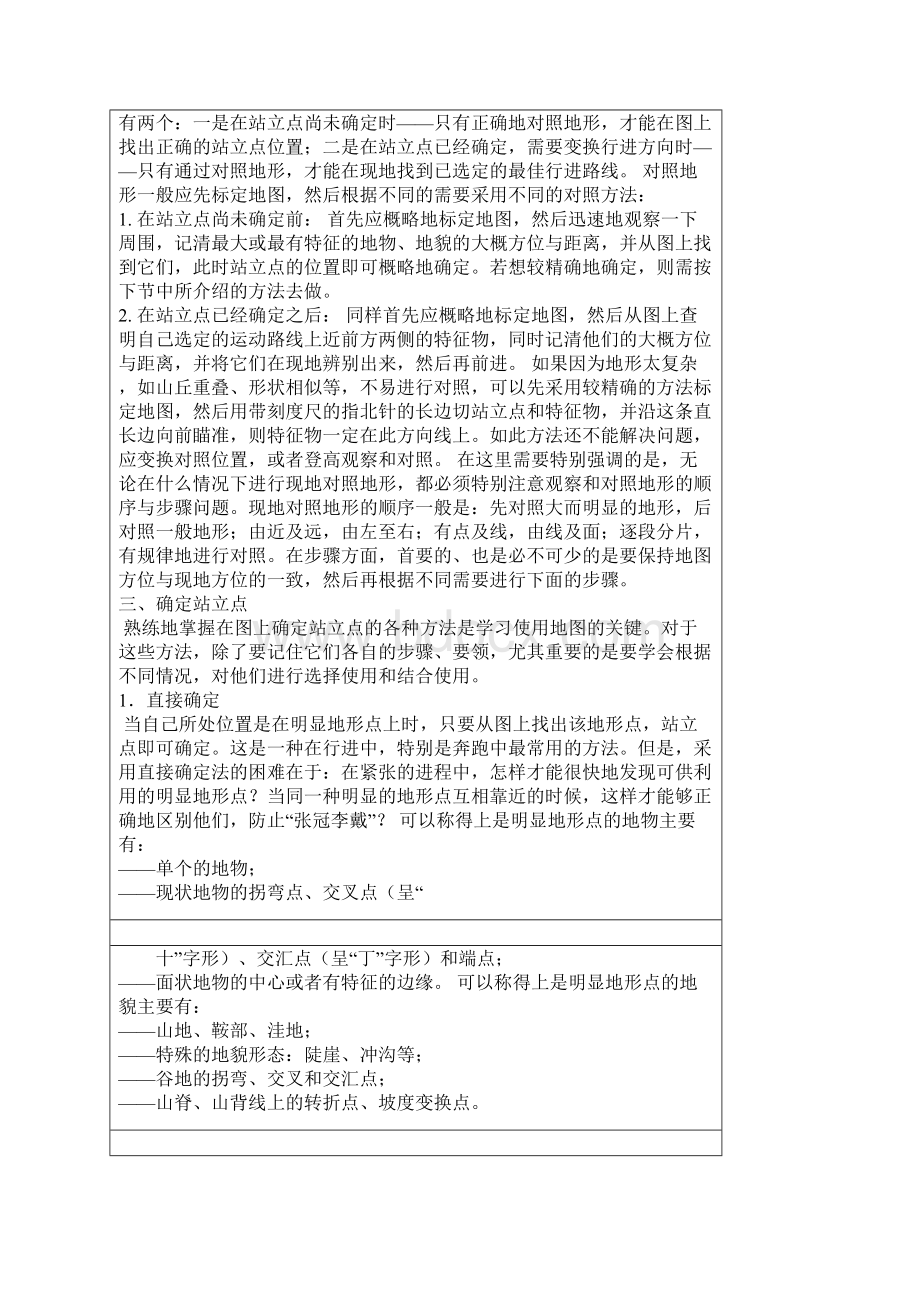 定向地图与指北针的使用.docx_第2页