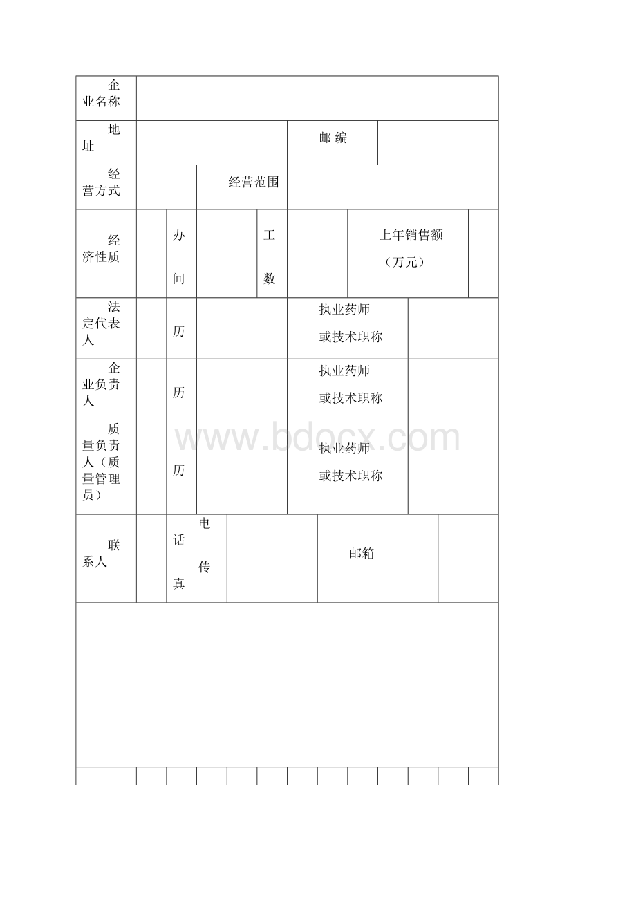 药品经营质量管理规范零售认证申报资料Word下载.docx_第3页