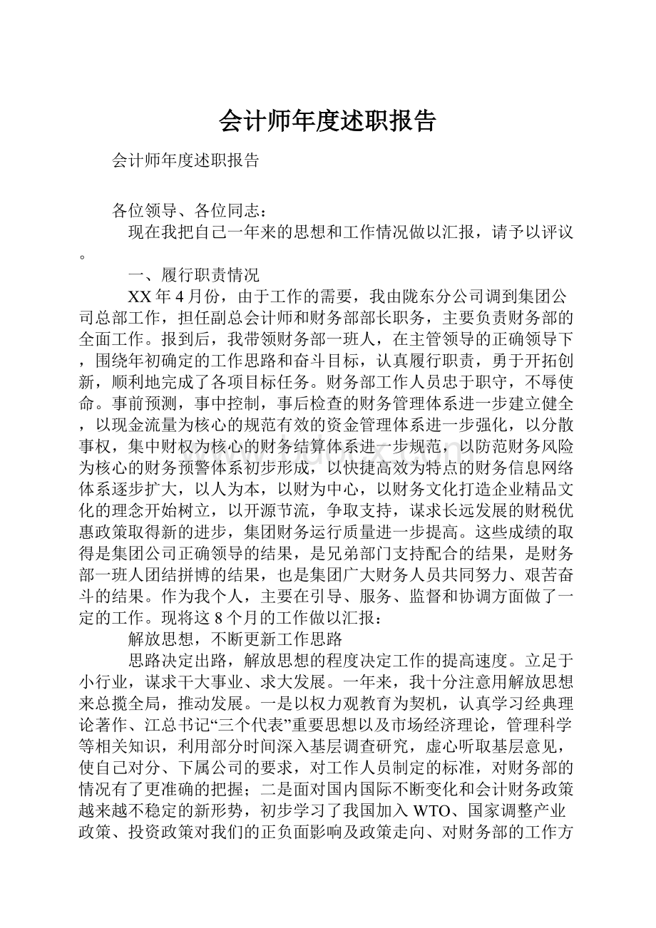 会计师年度述职报告.docx