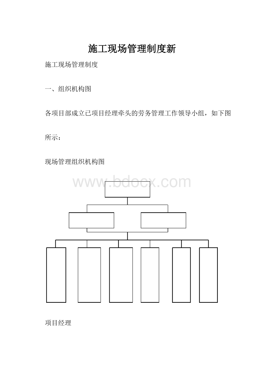 施工现场管理制度新.docx