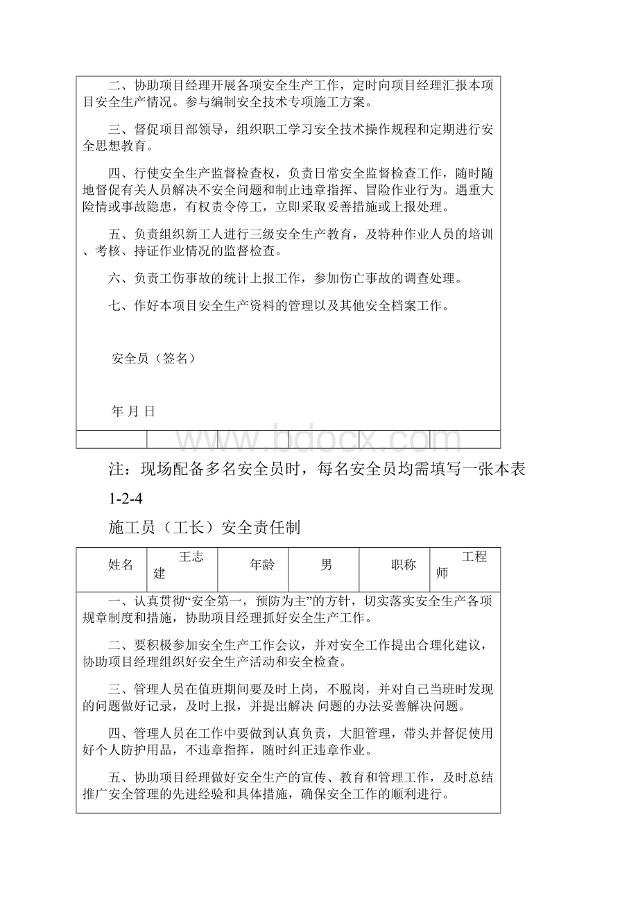 各级管理人员任命书及安全生产责任制.docx_第3页