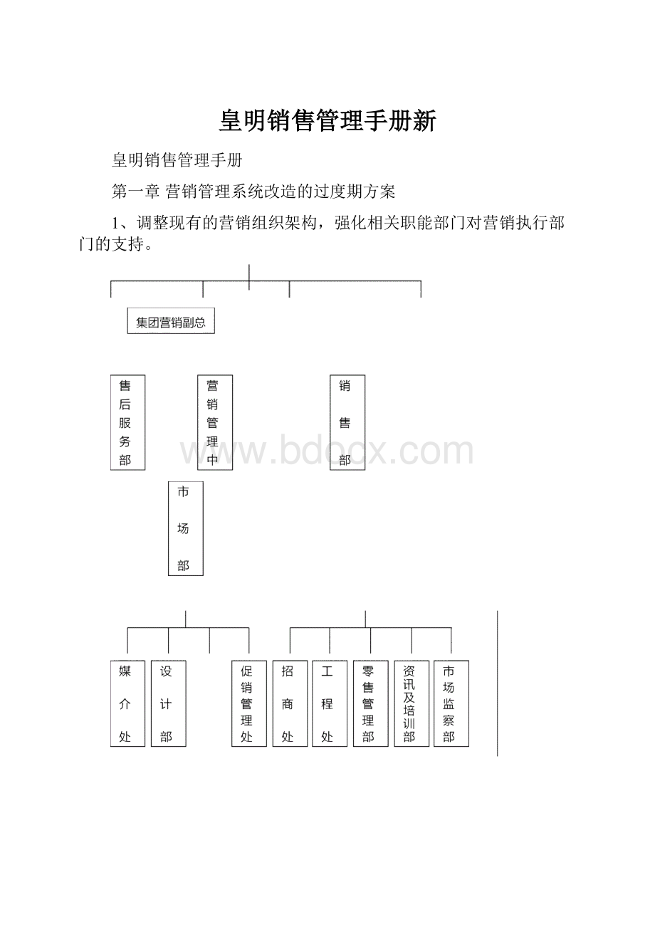 皇明销售管理手册新Word格式.docx