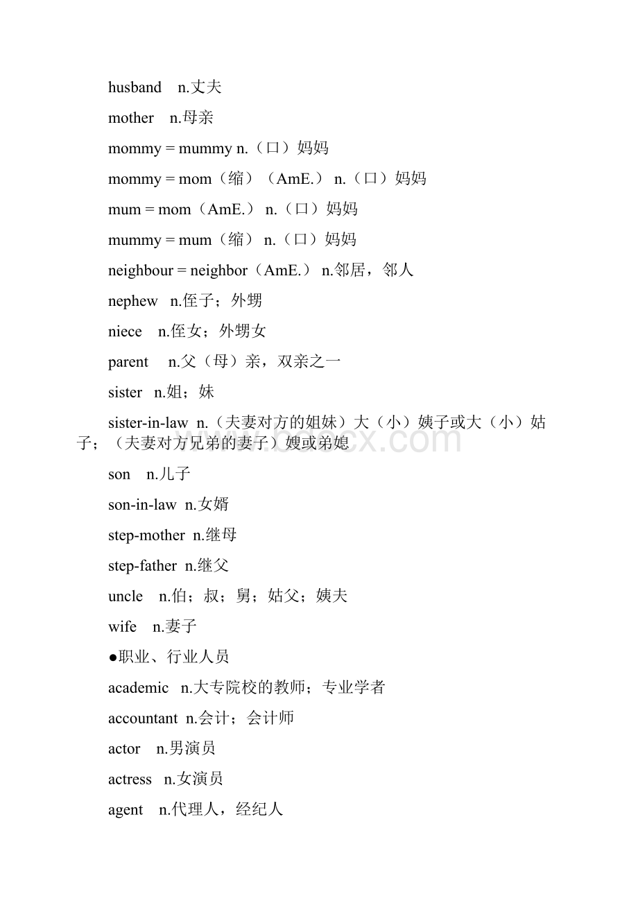 最新高考词汇3500考试必备资料文档格式.docx_第3页