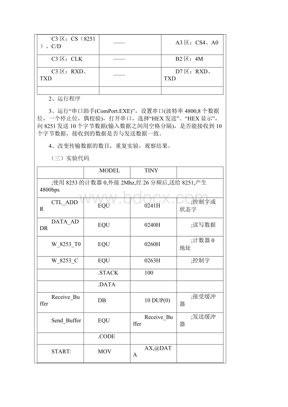 合工大微机原理实验报告全解.docx_第2页