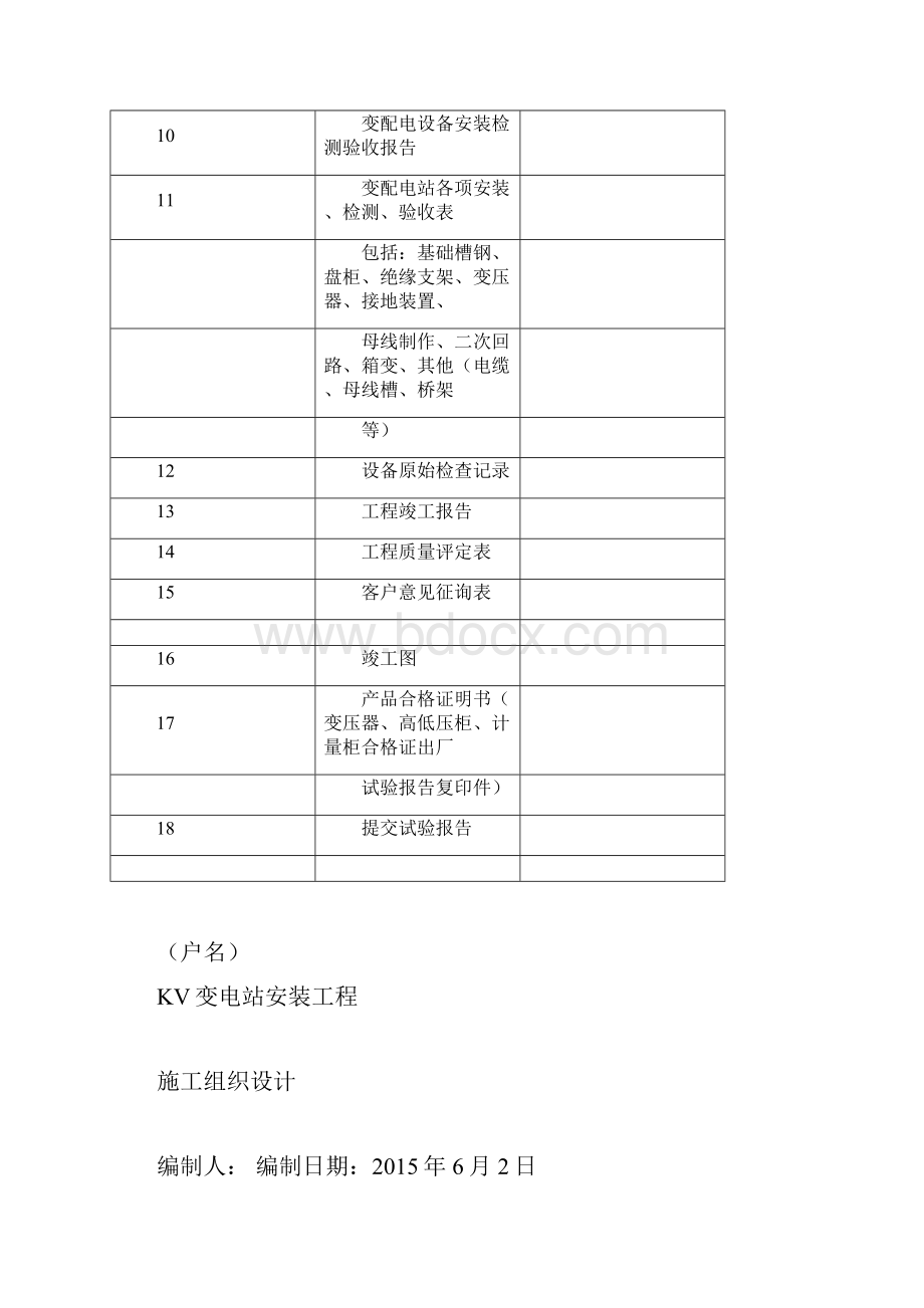 变电站竣工资料模板Word格式.docx_第2页