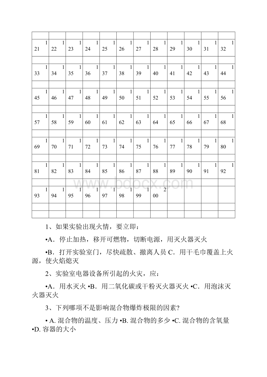 实验室安全试题答案.docx_第2页