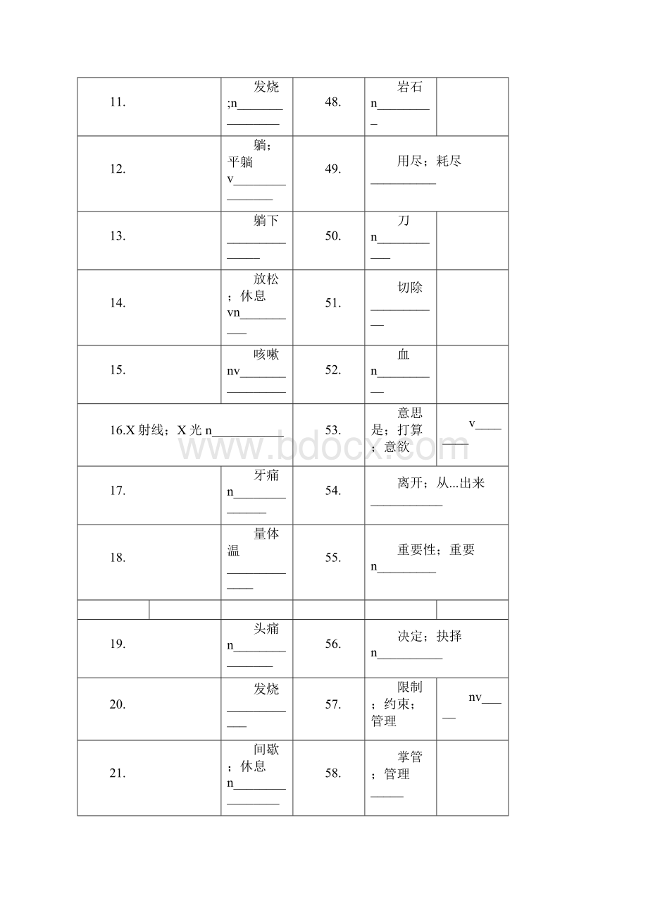 人教版八下英语单词表默写专用.docx_第2页