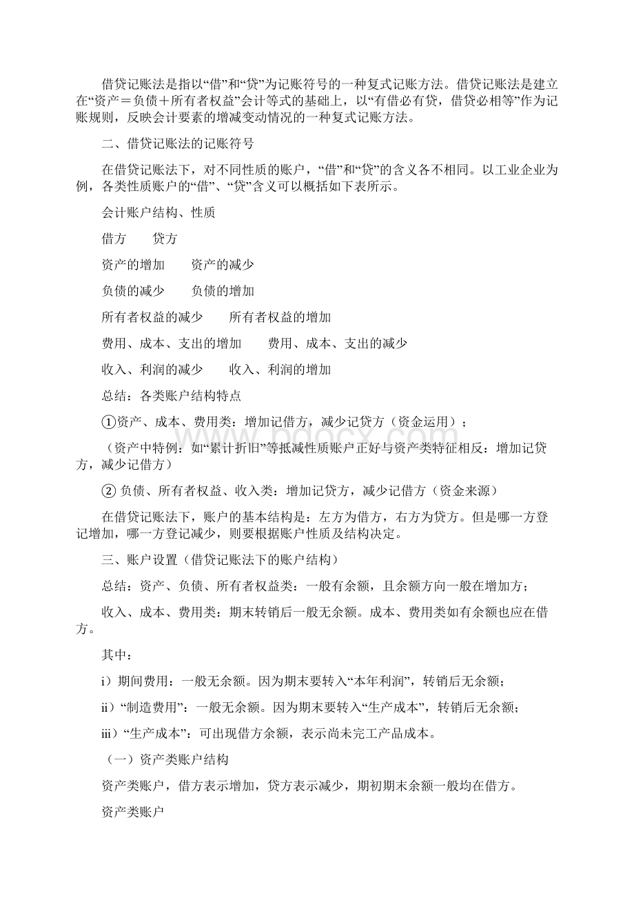 会计从业资格考试会计基础学习笔记精编整理04章Word文档下载推荐.docx_第2页