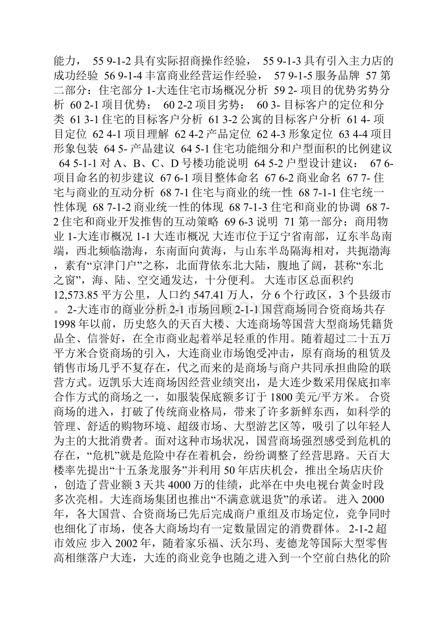 大连市解放路改造项目策划方案.docx_第3页