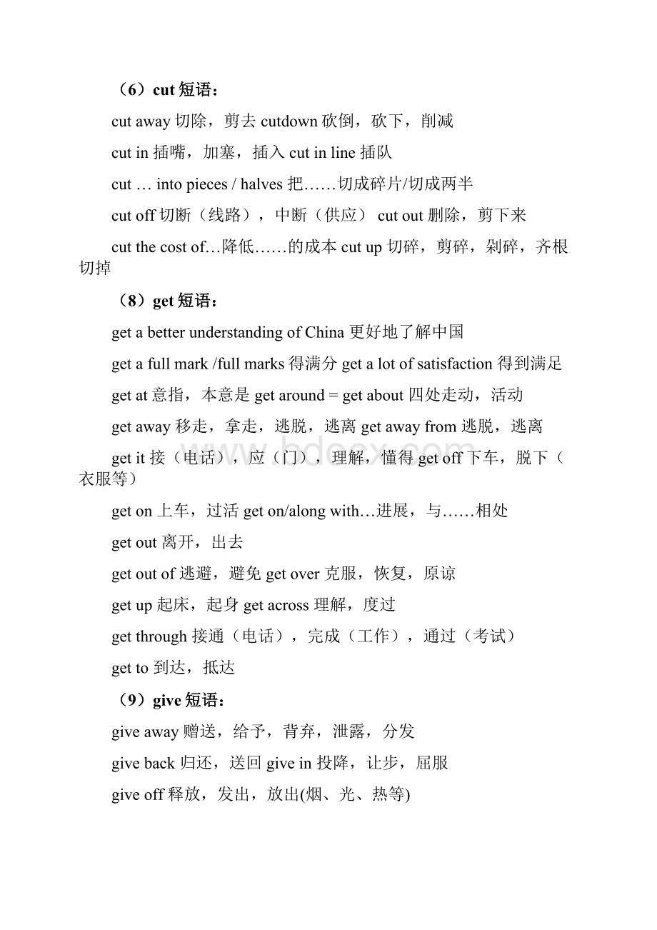 英语常用短语及句型汇总之欧阳物创编.docx_第3页