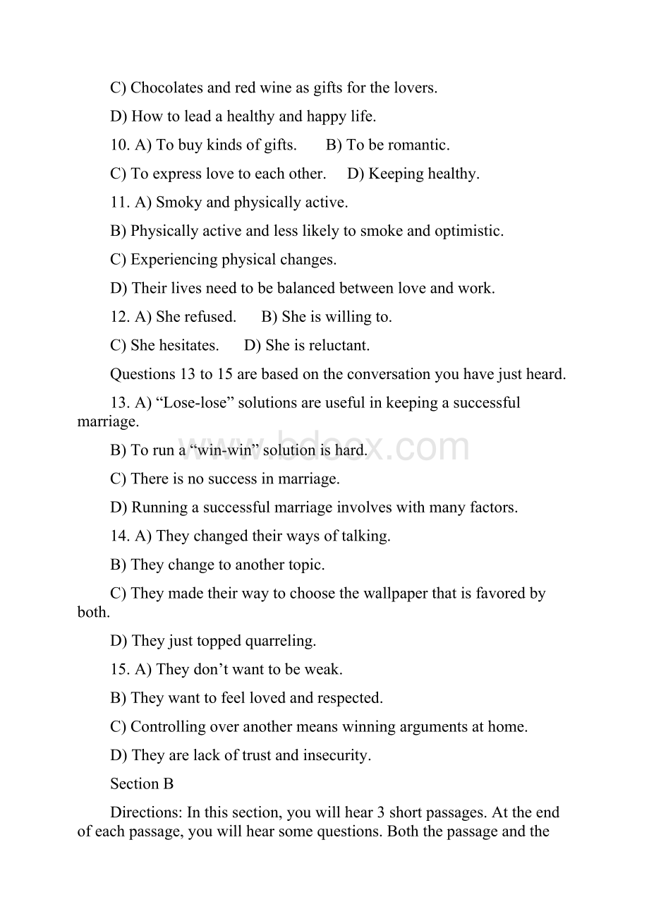 大学英语四级新题型样卷.docx_第3页