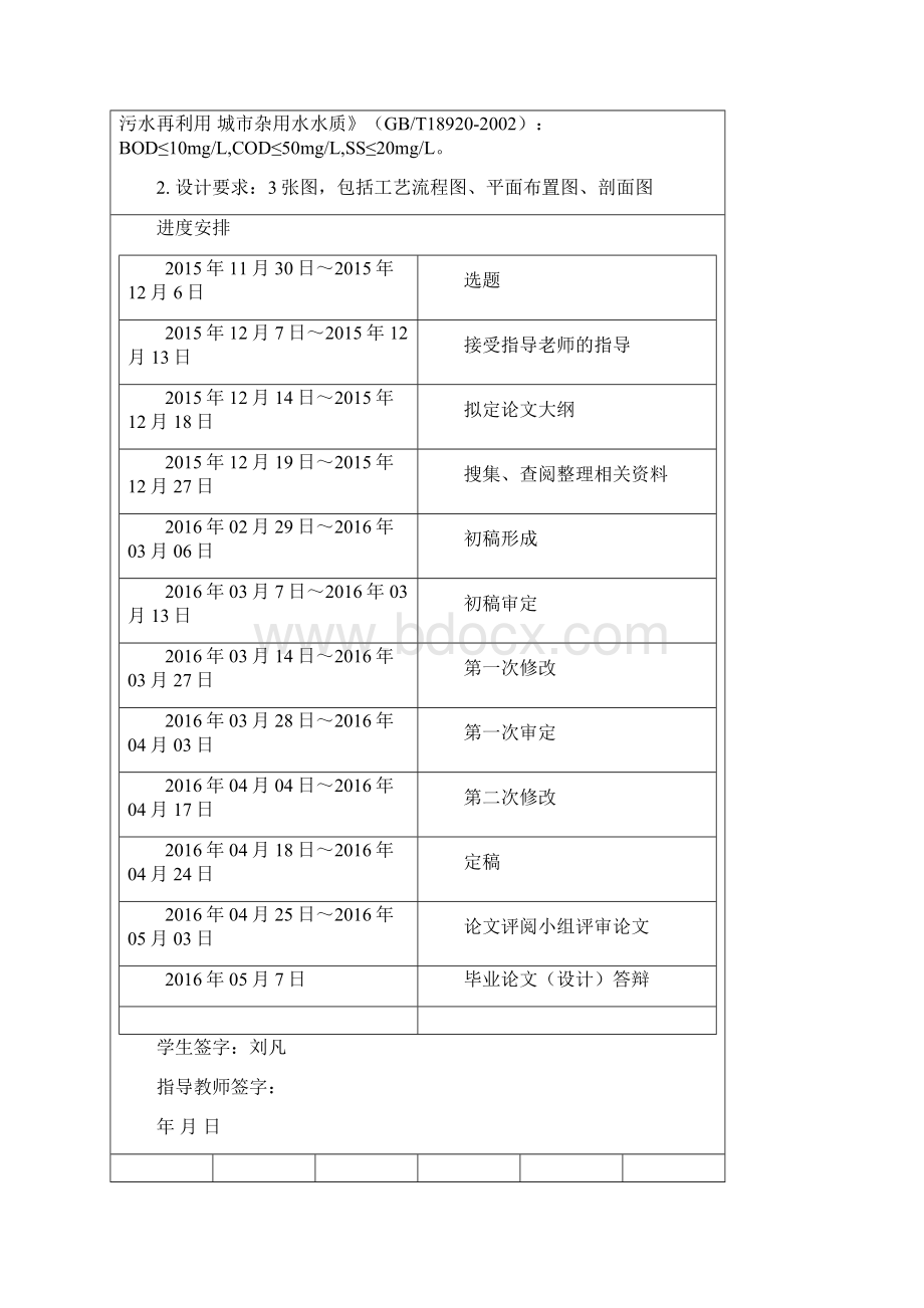 MBR工艺处理某高校生活污水3万人并回用于校园绿化系统初步设计DOC.docx_第2页