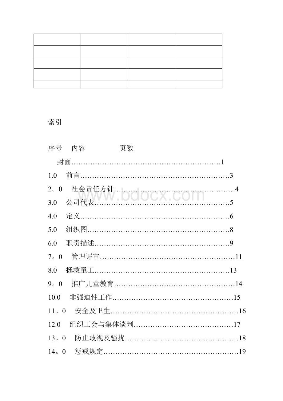 整理最新版本SA8000社会责任管理手册文档格式.docx_第3页