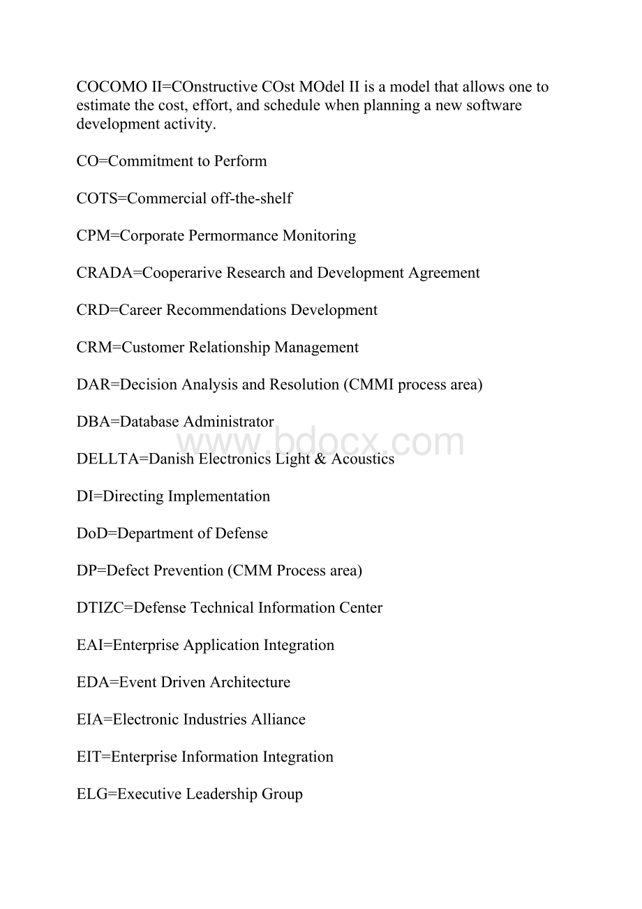 CMM CMMI术语缩写一览表.docx_第3页