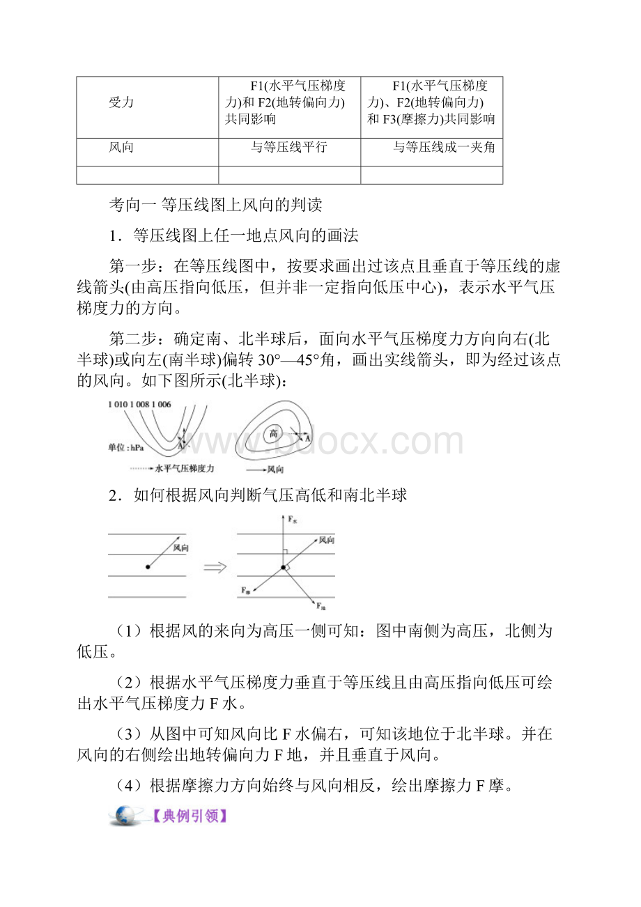 专题11 大气的水平运动.docx_第2页