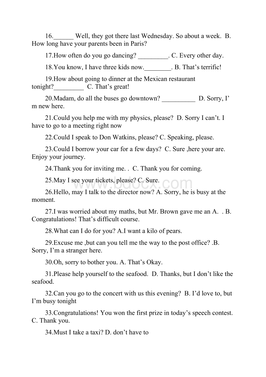 电大开放英语4题库.docx_第2页