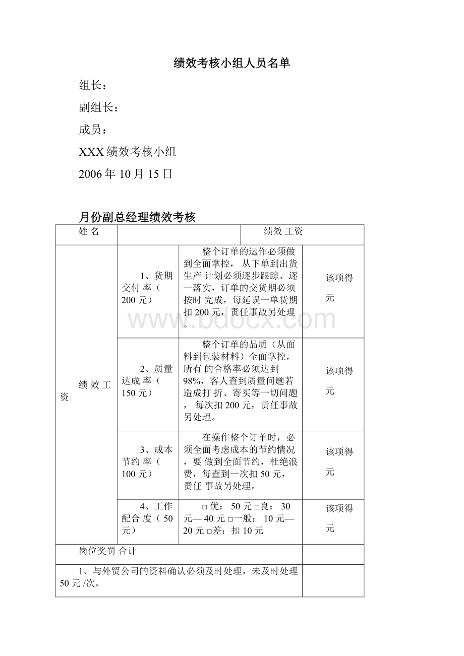 服装企业绩效考核方案说明doc.docx_第3页