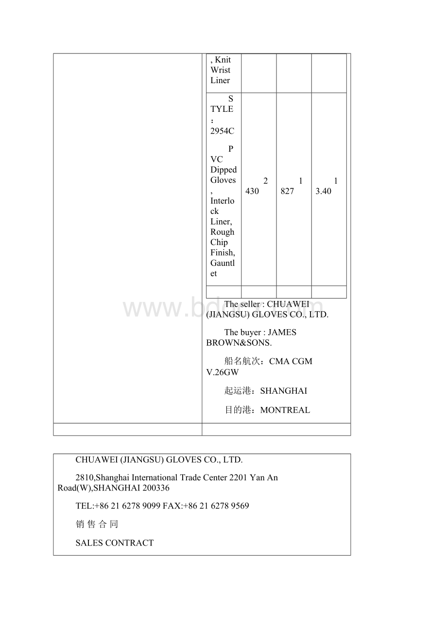 《国际贸易理论与实务》单据制作市场营销Word文件下载.docx_第2页