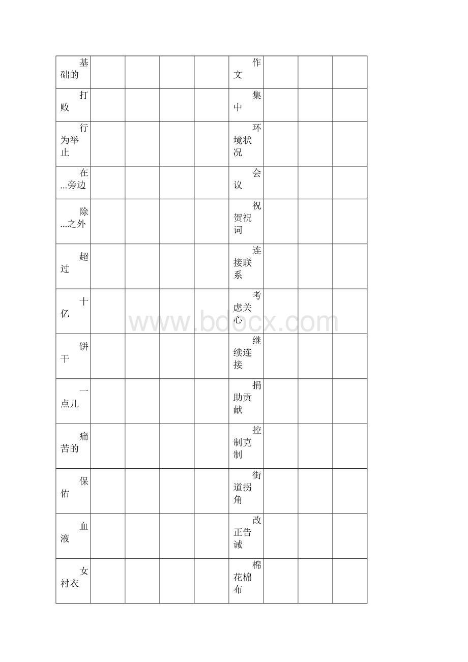 公共英语单词.docx_第3页