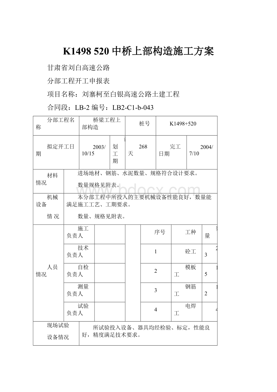 K1498 520中桥上部构造施工方案文档格式.docx_第1页